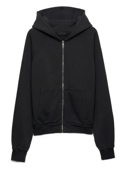 Prada zip-fastening hoodie