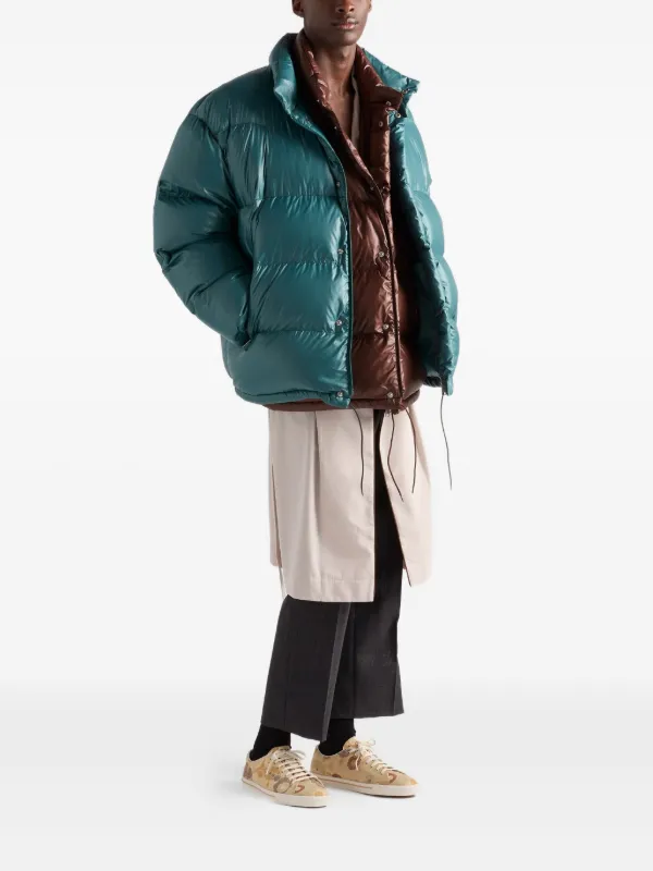 ジャケット・アウター AW2015 prada triangle plate down jacket ジャケット・アウター AW2015 prada triangle plate down jacket PRADA