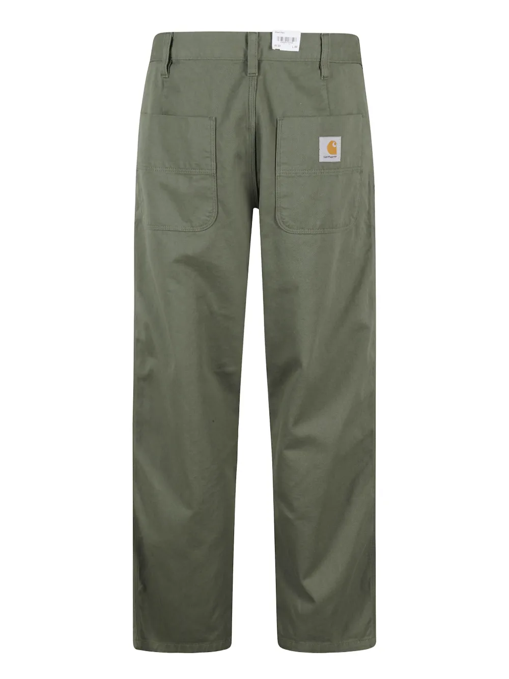 Carhartt WIP pleated straight-leg trousers Groen