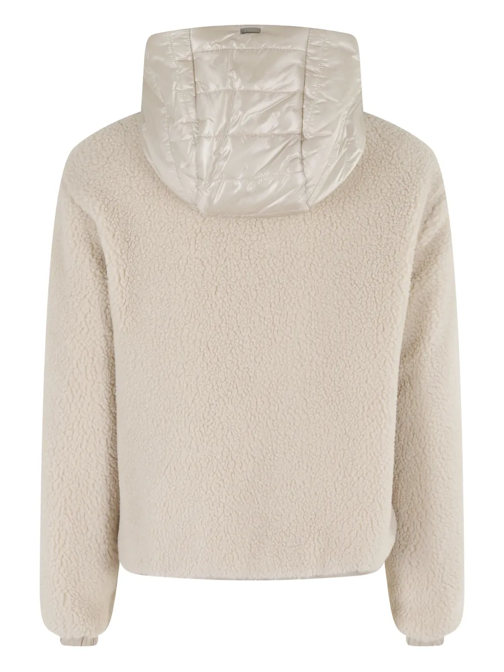 Herno quilted hooded jacket Beige