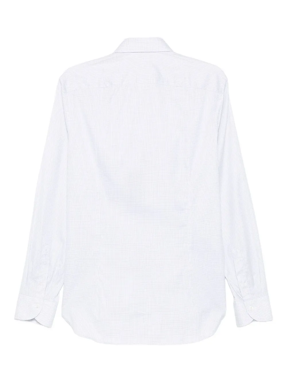 Canali Katoenen overhemd Wit