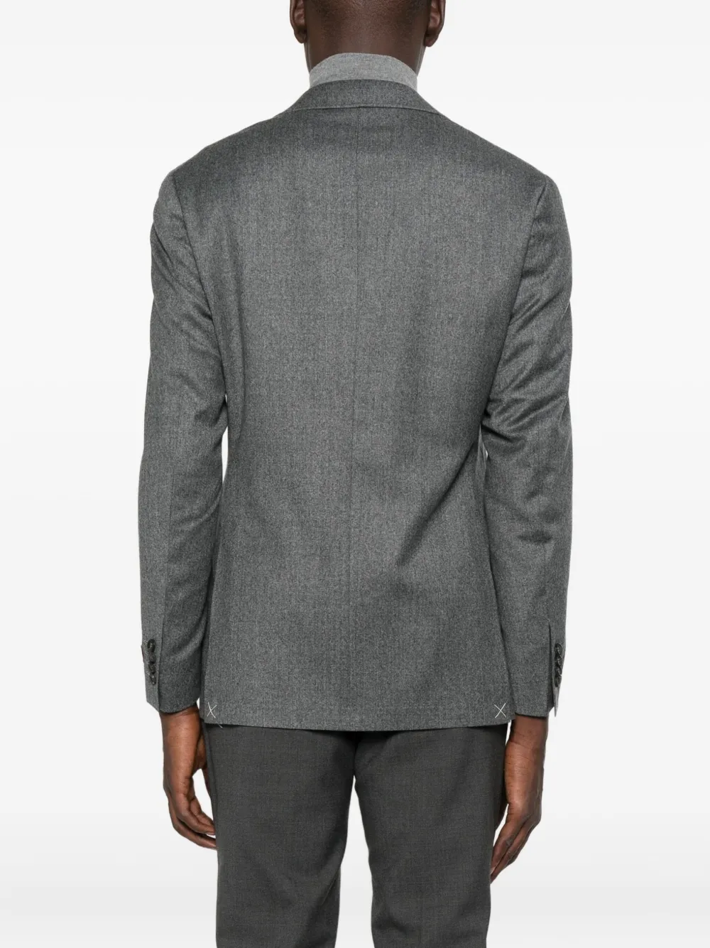 Canali Blazer met twee knopen Grijs