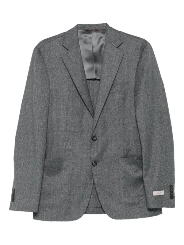 Canali Two-button Blazer in Grey