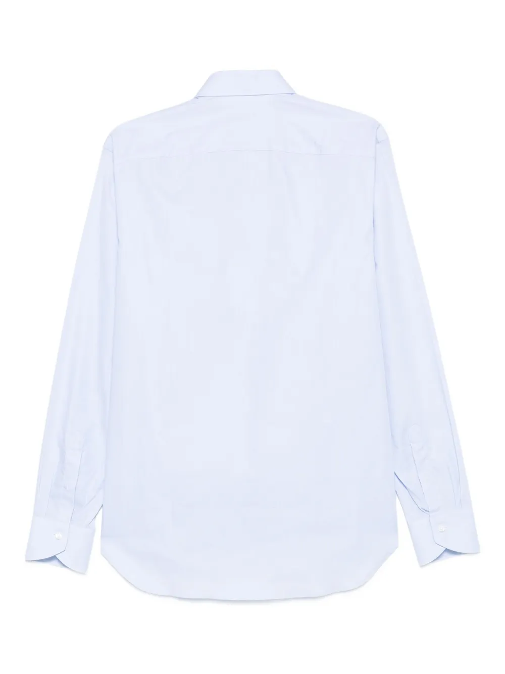 Canali Katoenen overhemd met lange mouwen Blauw