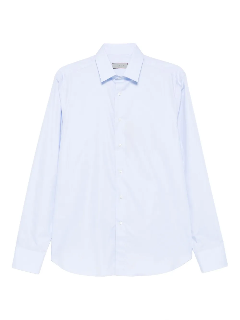 Canali Katoenen overhemd met lange mouwen Blauw