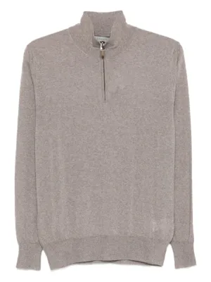 PETER MILLAR ハーフジップ　新品未使用 Peter Millar ハーフジップ リブセーター | パープル | FARFETCH JP