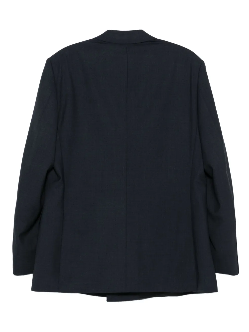 Canali Pak met dubbele rij knopen Blauw