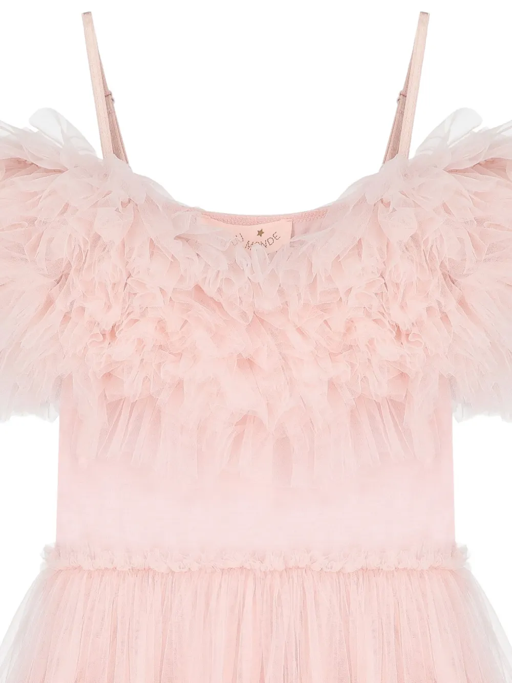 Tutu Du Monde Chateau Romance tulen jurk met ruches Roze