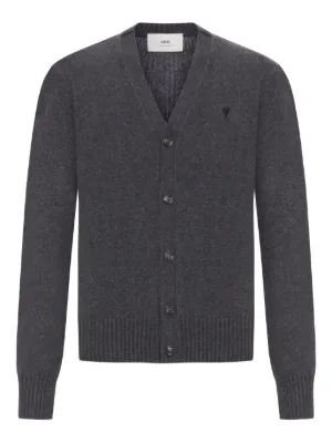 AMI Paris Ami De Coeur カーディガン | グレー | FARFETCH JP AMI Paris Ami De Coeur カーディガン | グレー | FARFETCH JP