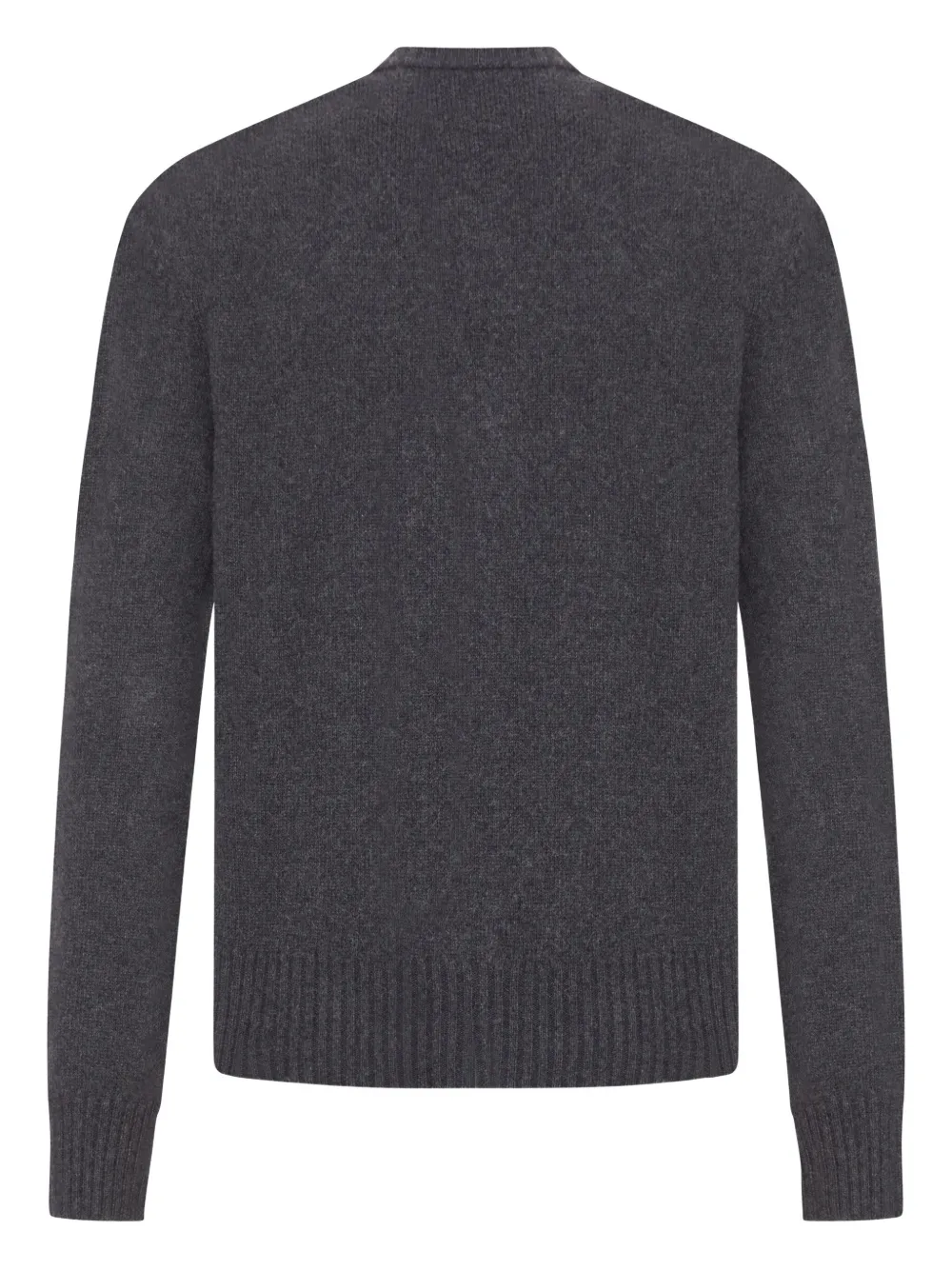 AMI Paris cashmere buttoned cardigan Grijs