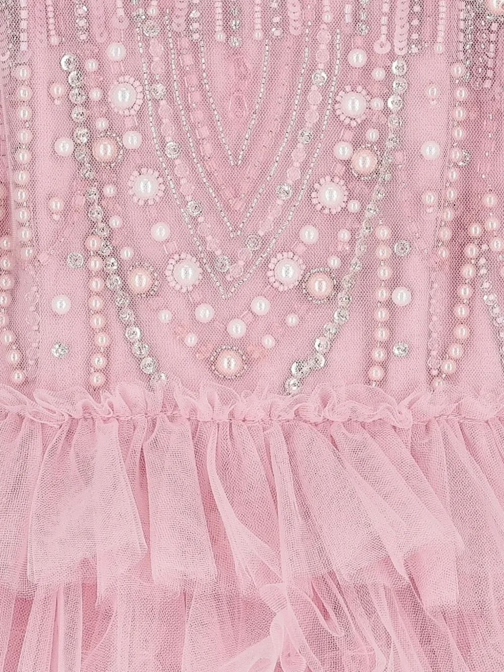 Tutu Du Monde Tulen jurkenset met ruches Roze