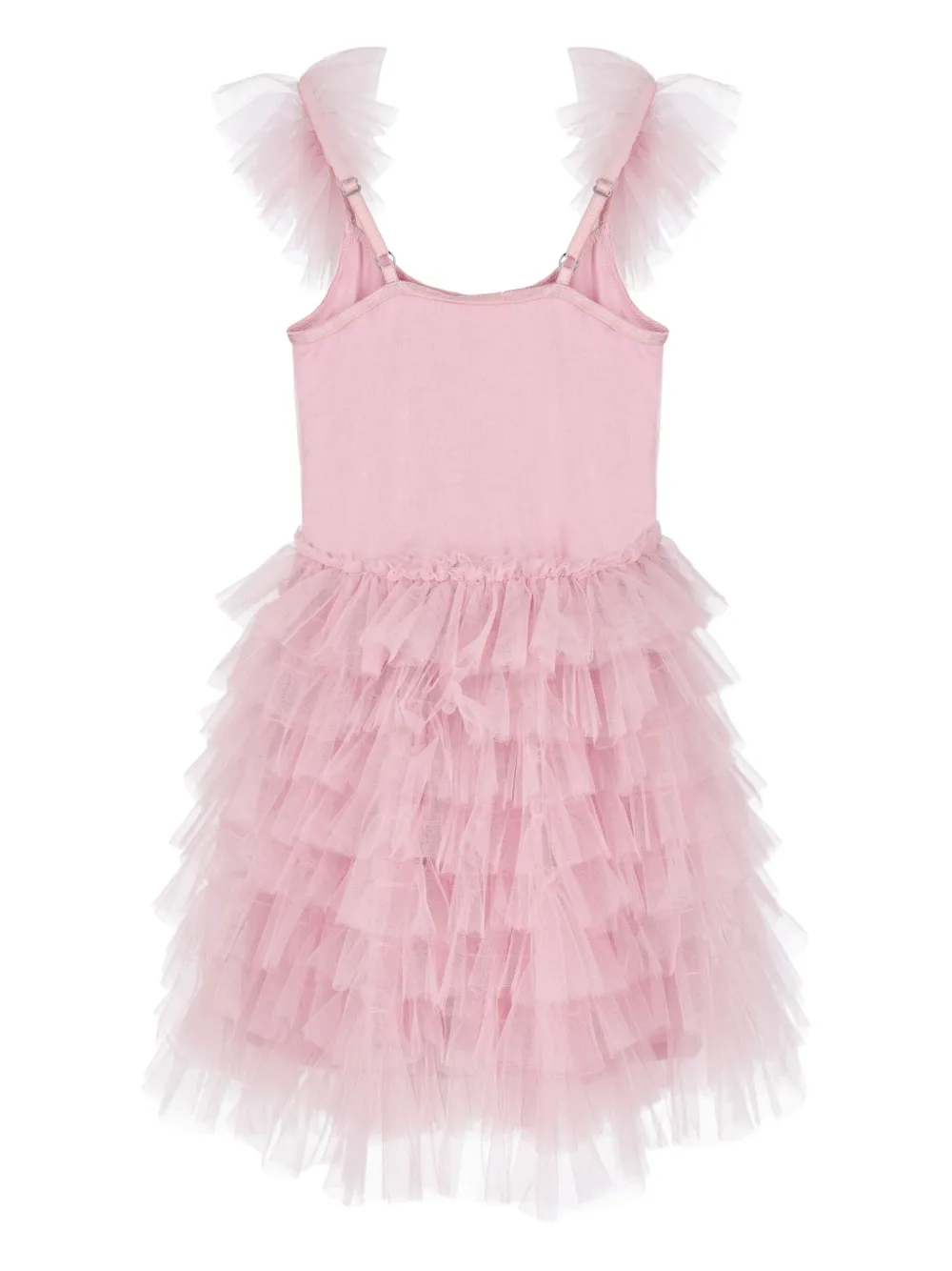Tutu Du Monde embellished ruffled tulle dress set - Roze