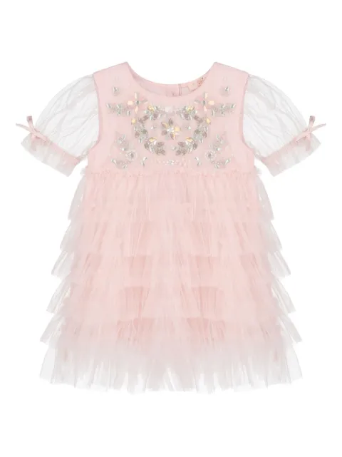 Tutu Du Monde embellished tiered tulle dress set