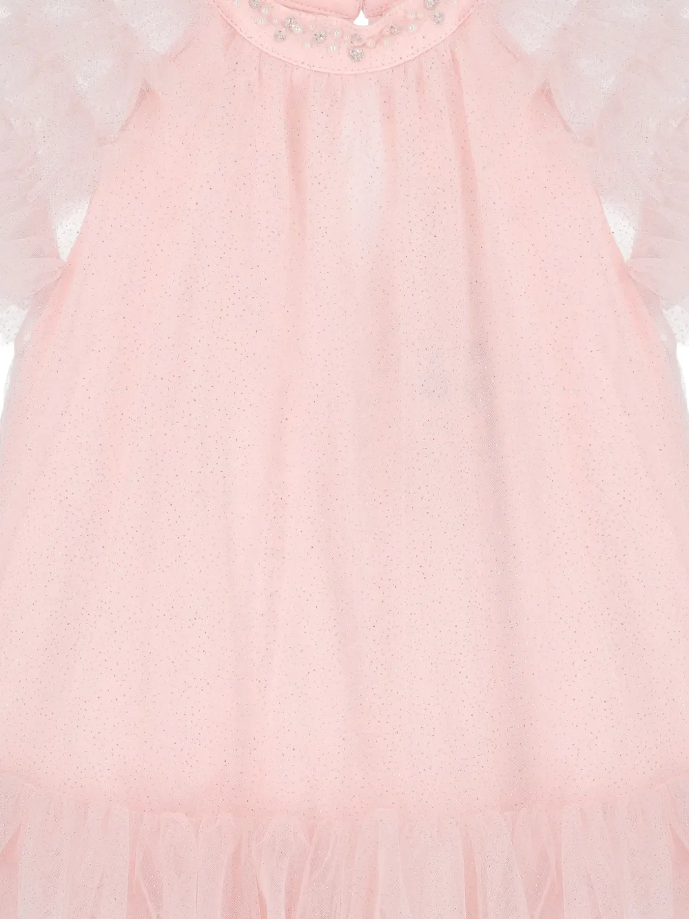Tutu Du Monde glitter tulle frill dress set - Roze