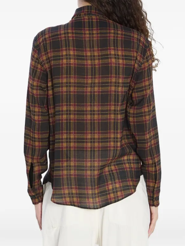 SAINT LAURENT チェックシャツ SAINT 【公式通販】