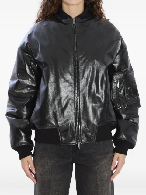 Salvatore Santoro zip-front bomber jacket