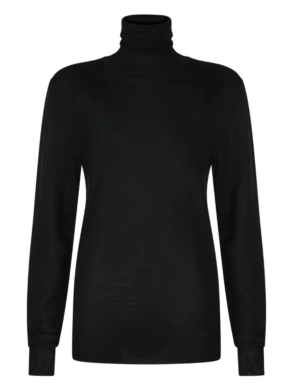 Saint Laurent Pullover mit Rollkragen - Schwarz