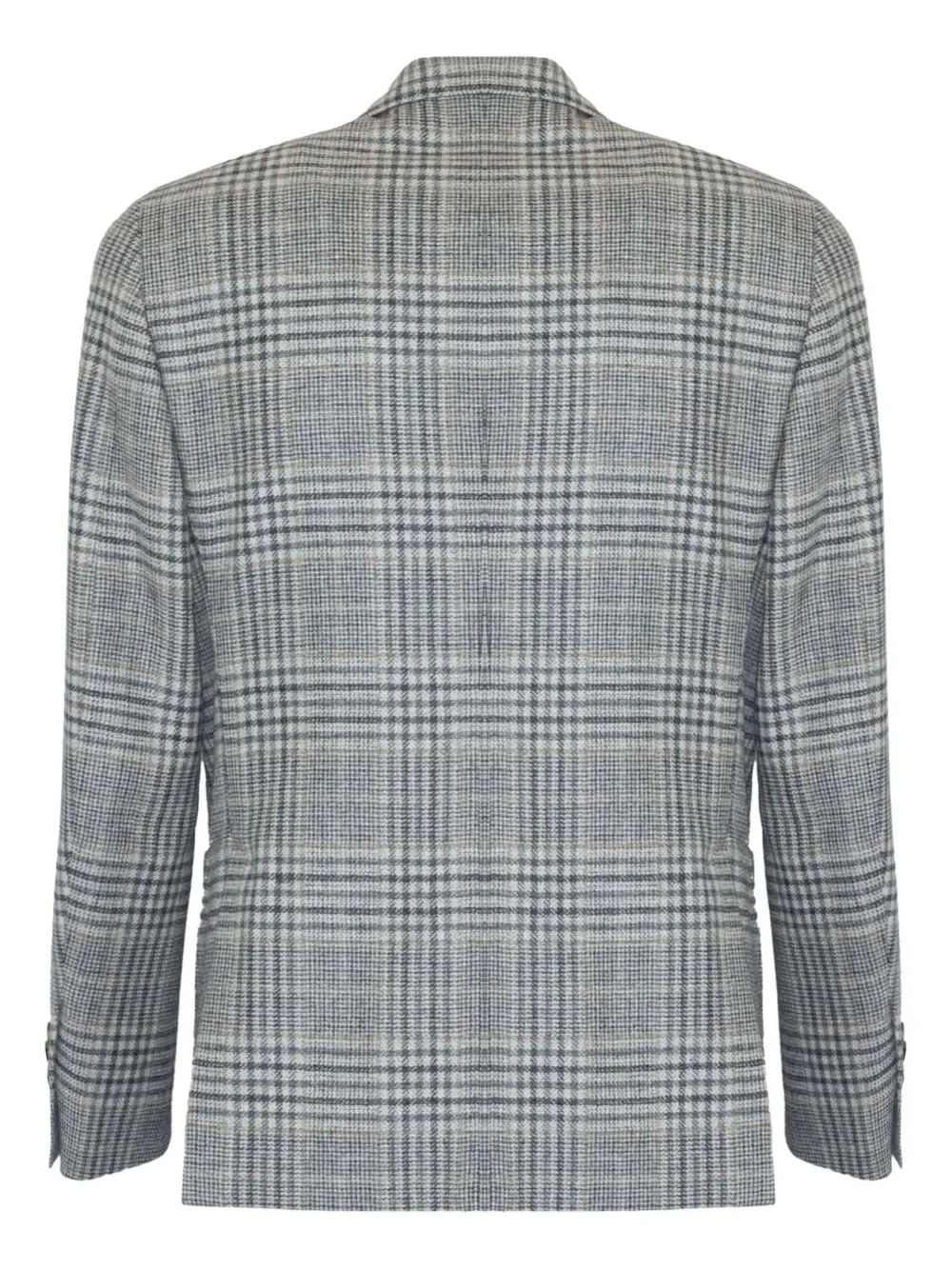 Lardini Geruite blazer Grijs