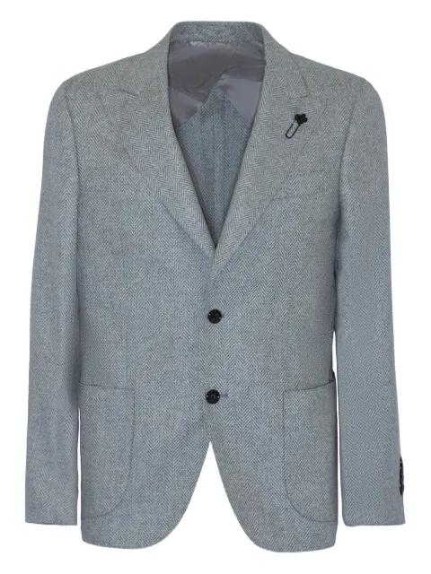 Lardini blazer con detalles de broche