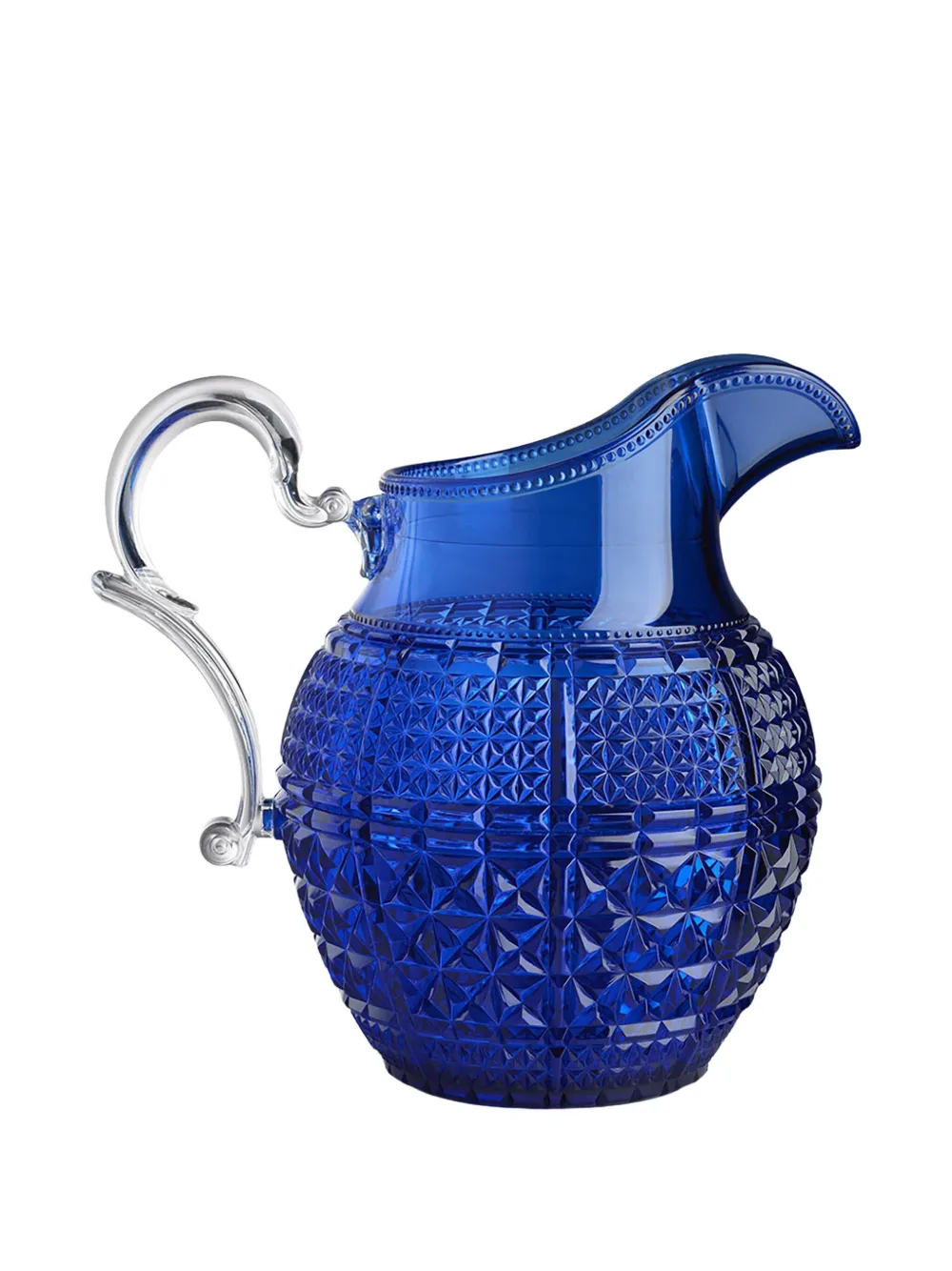 Mario Luca Giusti patterned pitcher (17cm) - ブルー Mario Luca Giusti patterned pitcher (17cm) - ブルー