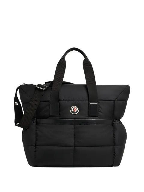 Moncler Enfant quilted handle changing bag
