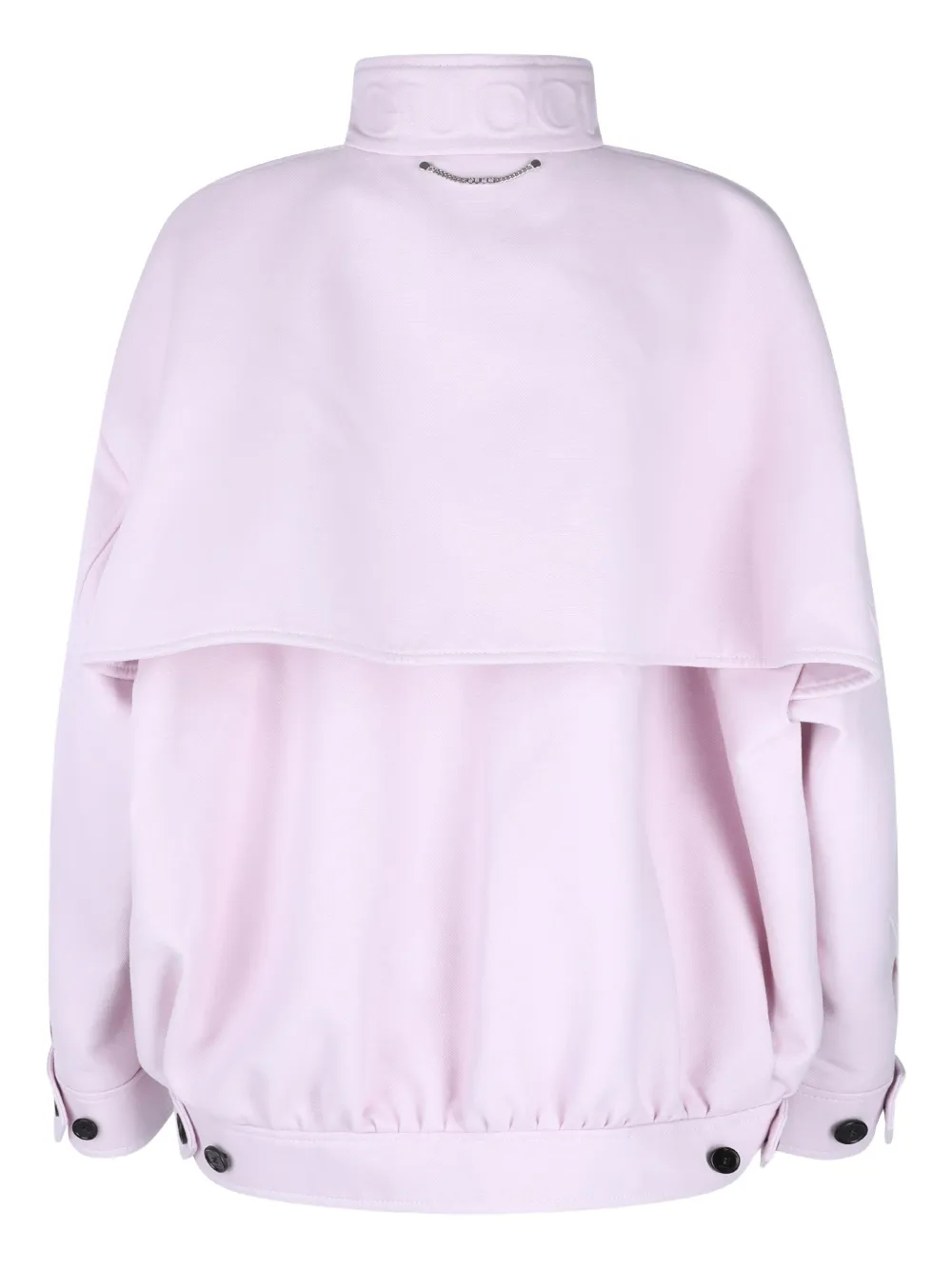 Gucci Bomberjack met hoge hals en ritssluiting Roze