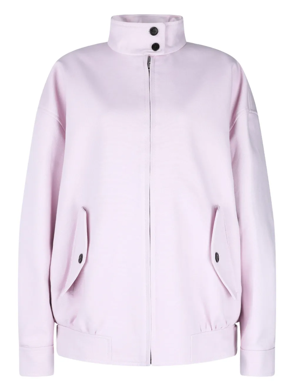 Gucci chamarra bomber con cuello alto y cierre | rosado | Image 1