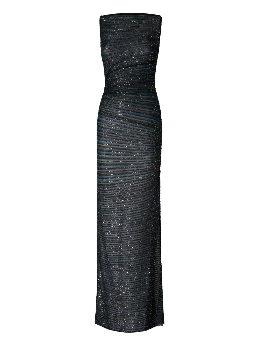 Missoni Tulen maxi-jurk Zwart