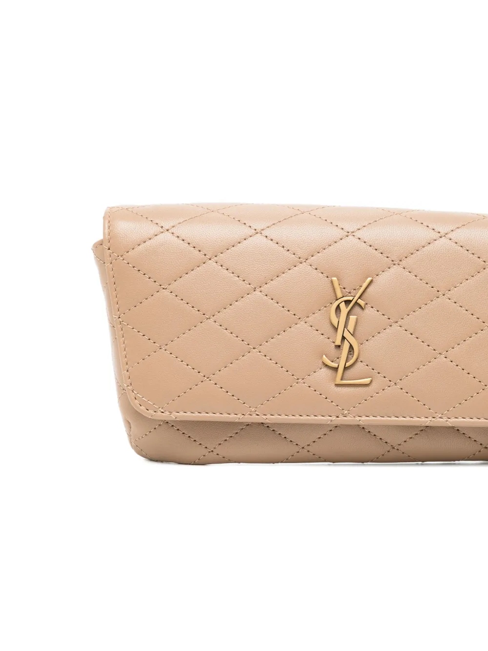 Saint Laurent Gaby Mini Bag In Brown
