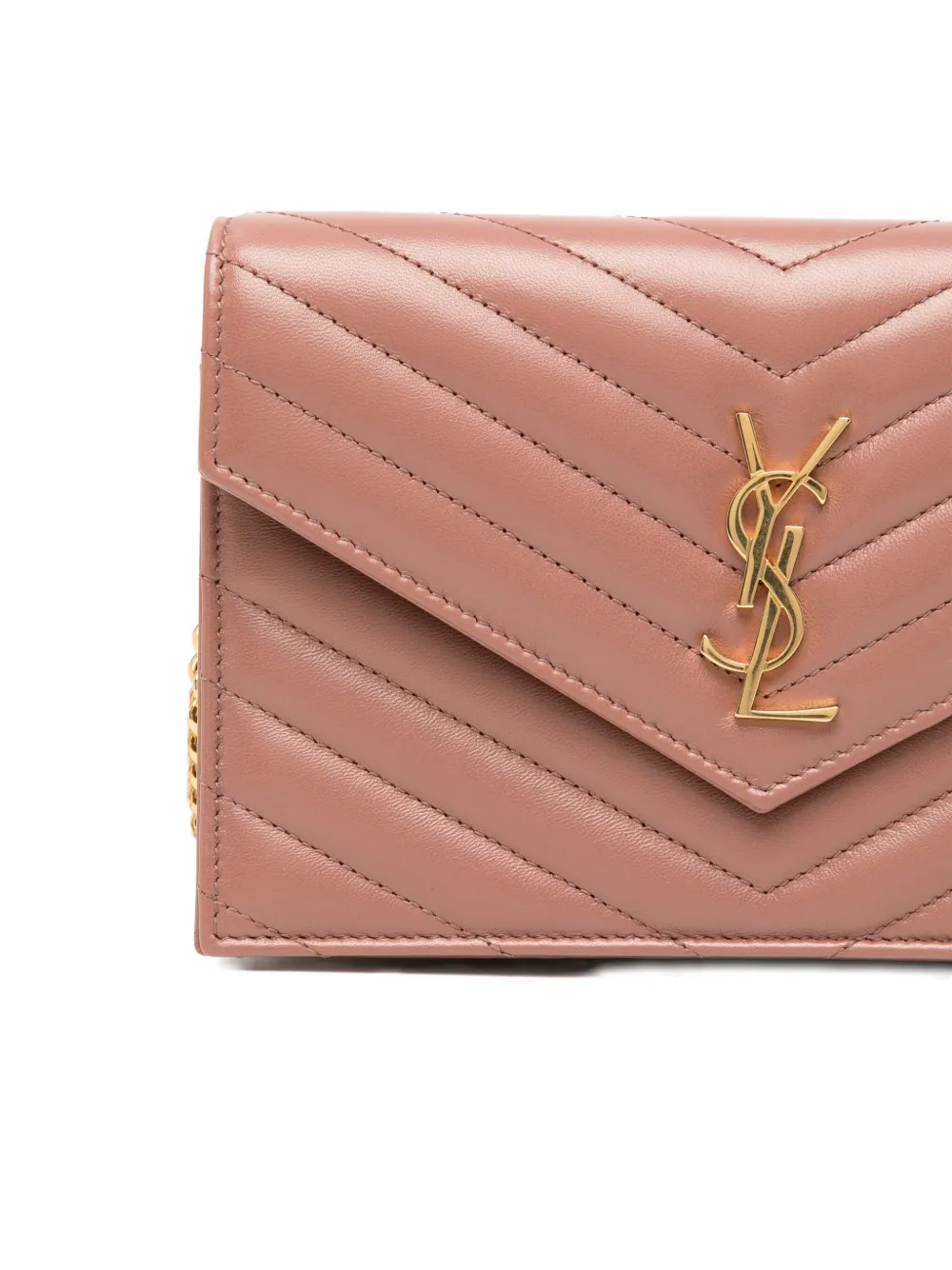 Saint Laurent Cassandre Mini Bag In Pink
