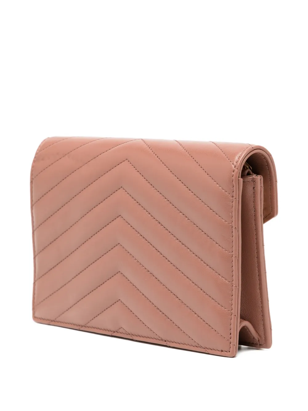 Saint Laurent Cassandre Mini Bag In Pink
