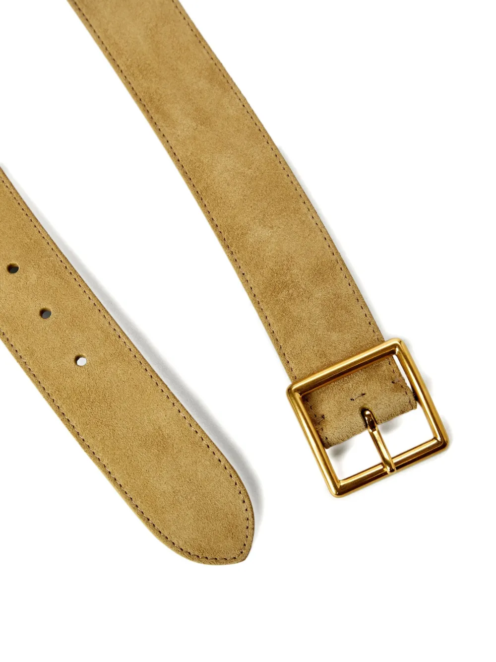Nili Lotan Marcela suede belt - Bruin