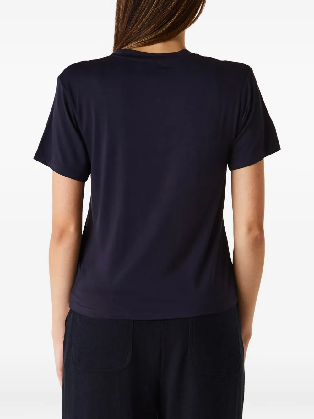 Twp Short-sleeve Crew-neck T-shirt In Blue