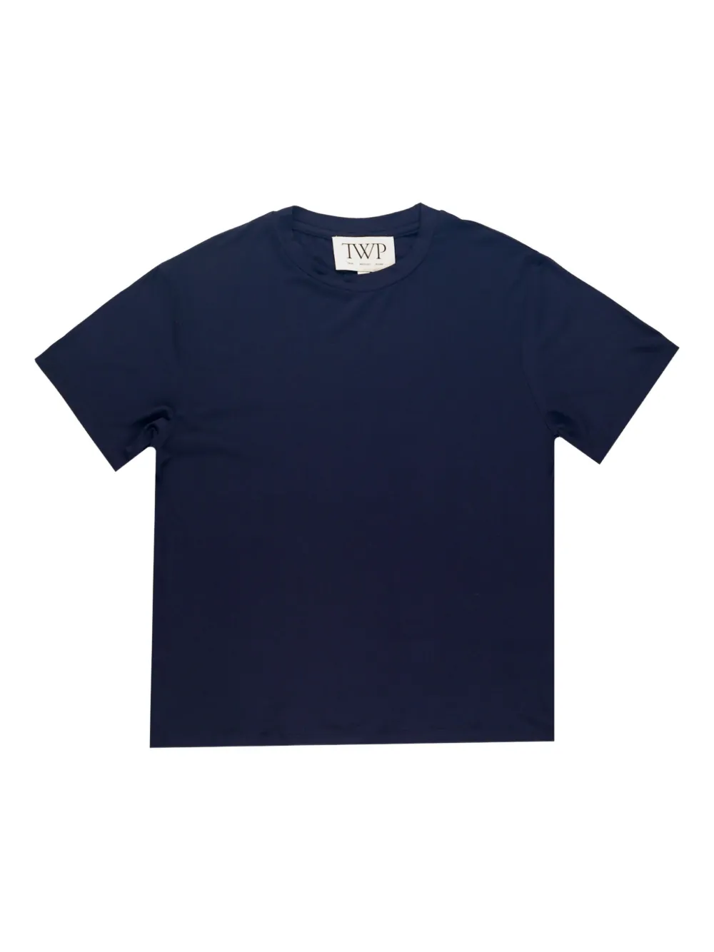 TWP short-sleeve crew-neck T-shirt | Blue | Image 1