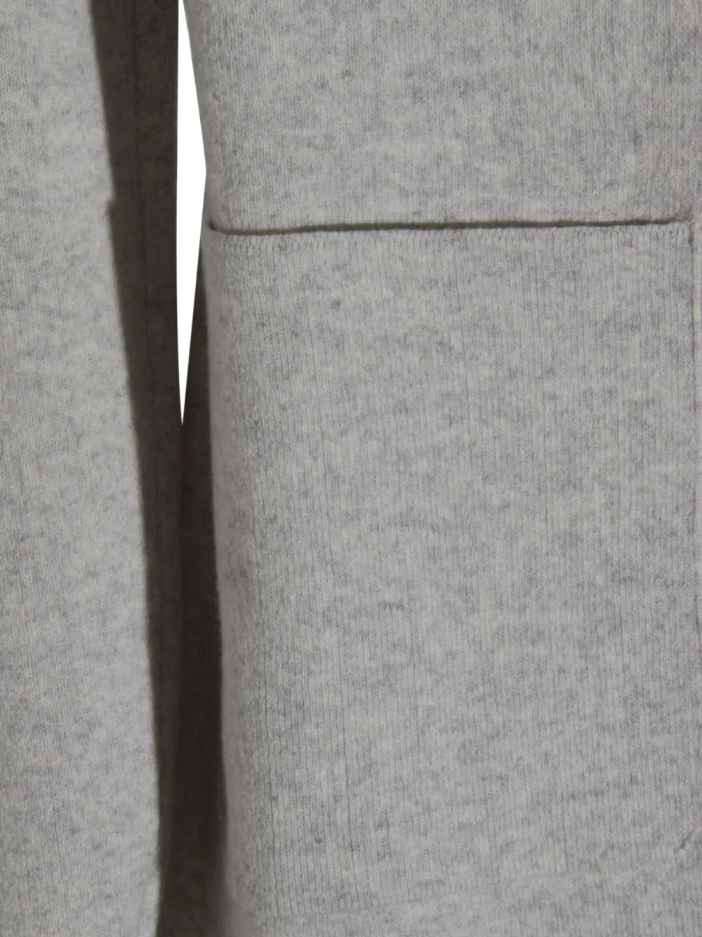 Lardini flower-embellished buttoned cardigan Grijs
