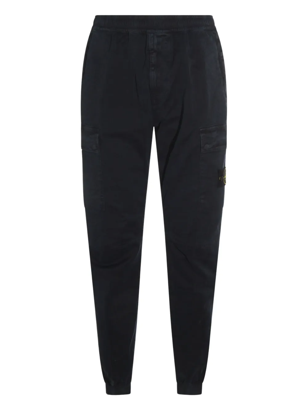 Stone Island cargo-pocket elasticated trousers Zwart