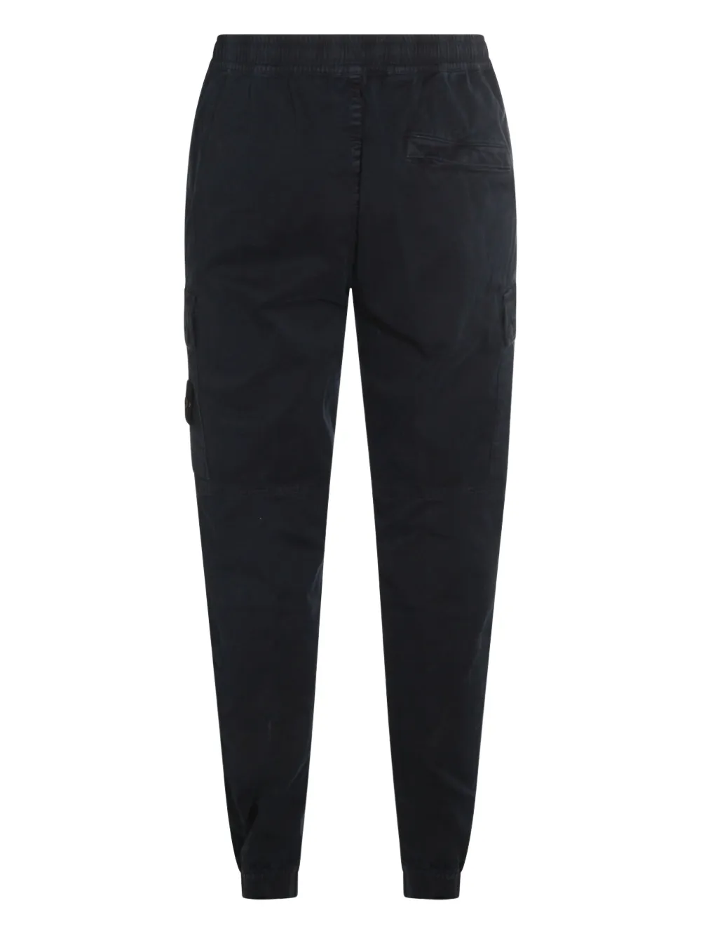 Stone Island cargo-pocket elasticated trousers Zwart