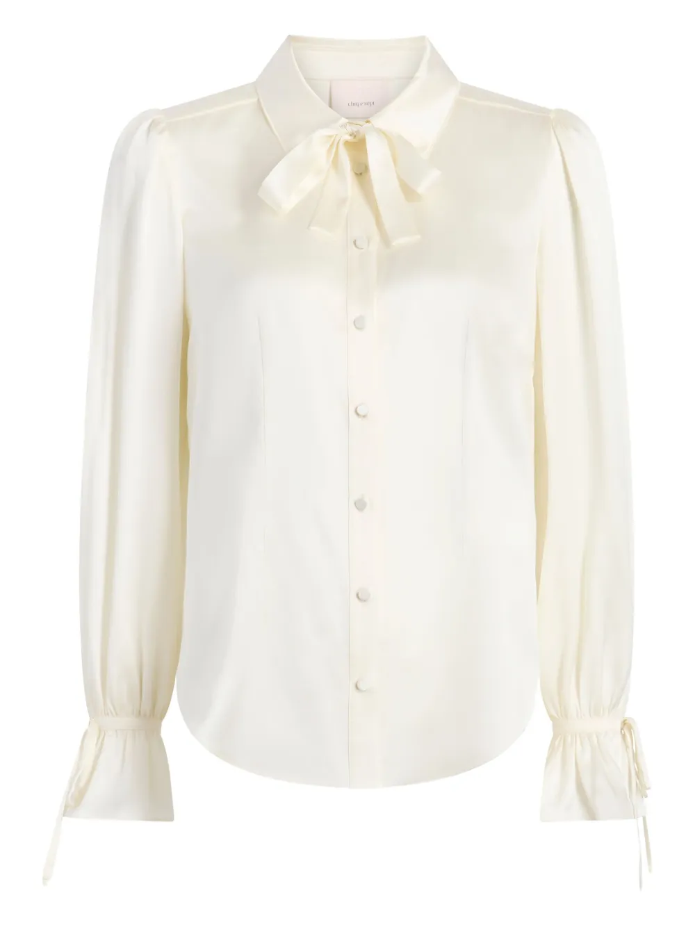 Cinq A Sept Troyer tie-neck shirt - Toni neutri