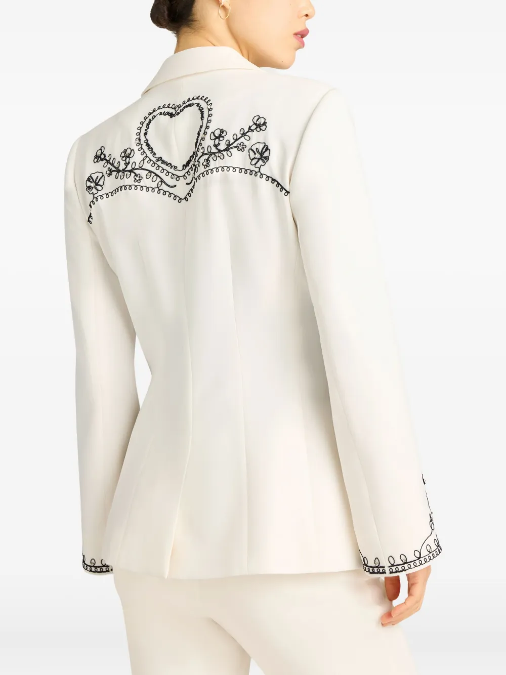 Cinq À Sept Cheyenne Soutache-embellished Blazer In Neutral