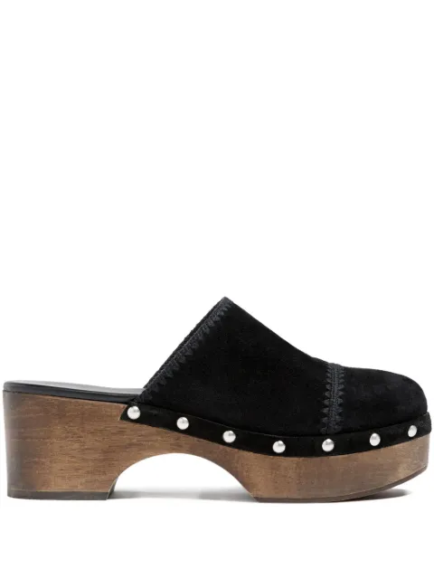 Cinq A Sept 60mm Saige studded clog