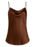 Cinq A Sept Marta silk top - Brown