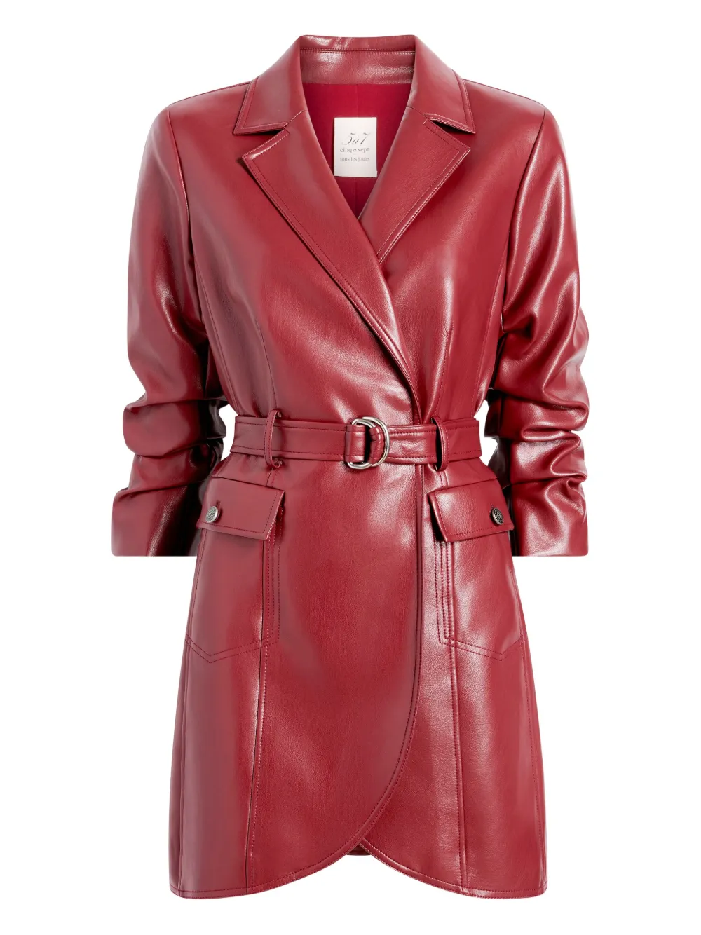 Cinq A Sept belted dress | Red | Image 1