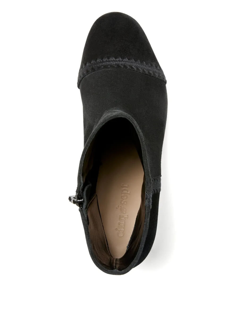 Cinq À Sept Peyton Block Heel Bootie In Black