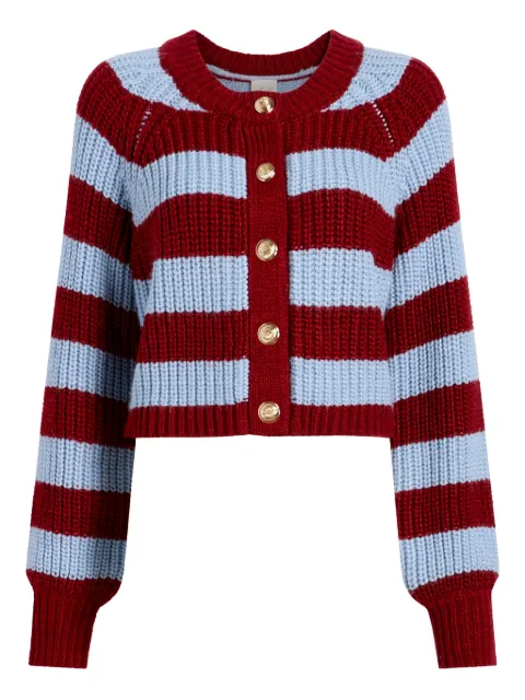 Cinq A Sept striped cardigan