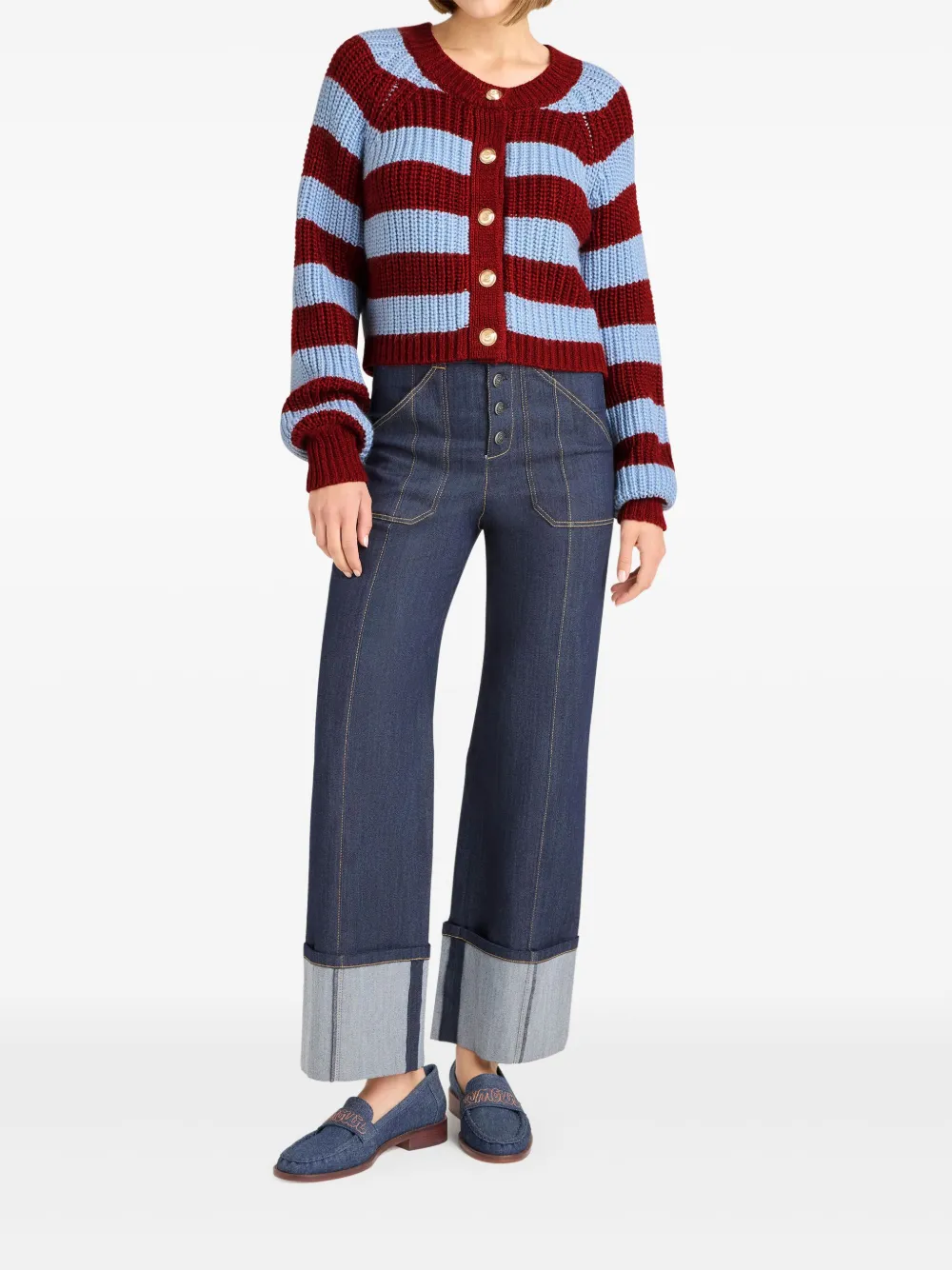Cinq A Sept striped cardigan | Cardigans | Image 2