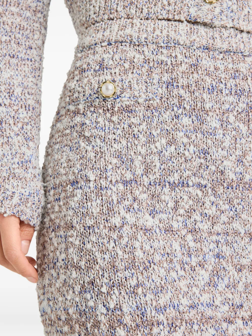 Cinq À Sept Adalee Knit Mini Skirt In Neutral
