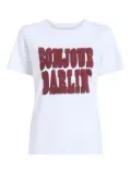 Cinq A Sept Bonjour Darlin' T-shirt - White
