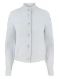 Kinross Cashmere button-fastening cardigan - Blue