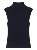 A.L.C. mock-neck sleeveless top - Blue