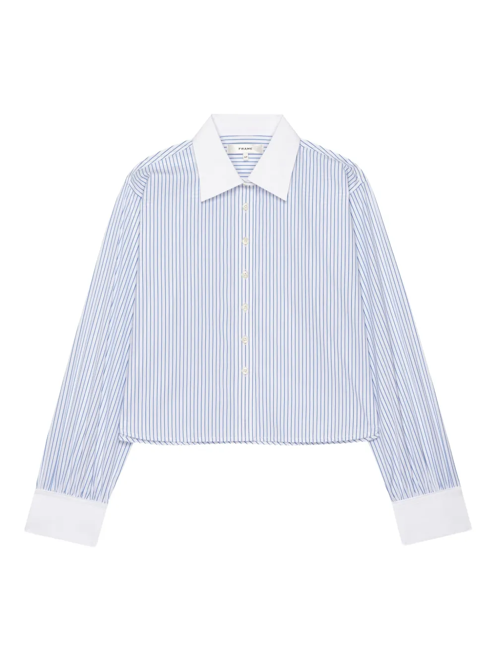 FRAME Gestreept blouse Blauw